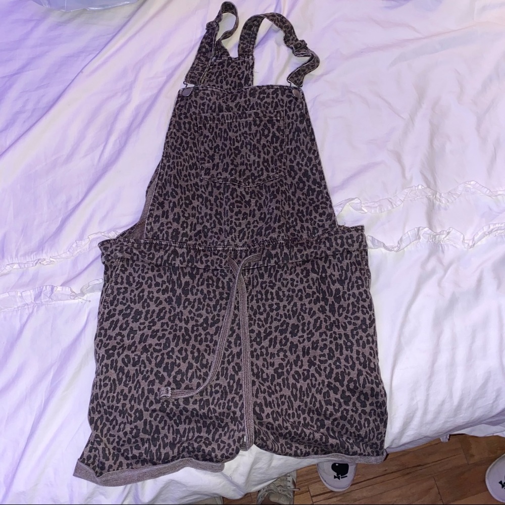 Wallflower Leopard Print Romper